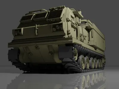 M270 MLRS 3D model - Ready to print 3D print model