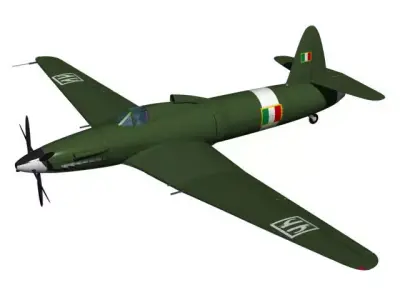 Caproni Ca 183 3D model