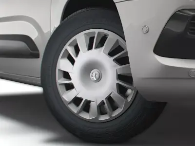 Vauxhall Combo Sportive 2020 wheel 3D model