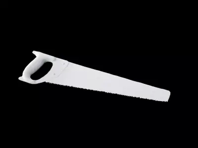 Handsaw Tool Workshop Free low-poly 3D model