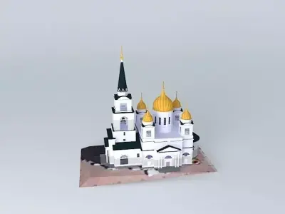 Cyril and Methodius Cathedral Free 3D model