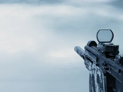 Kriss Vector Gun Low-poly 3D model