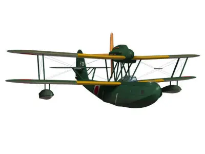 E11A1 Type98 Laura 3D model