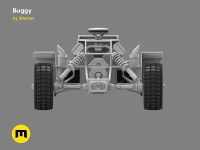 Buggy buggie Free 3D model