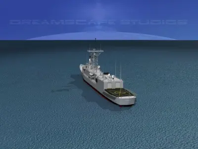 PFG2-1101 ROCS Cheng Kung 3D model