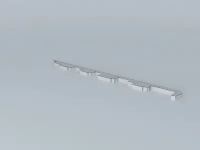 Terminals in LAX Free 3D model