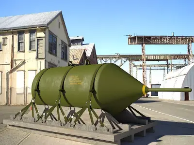 Daisy Cutter Bomb BLU-82B 3D model