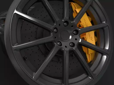 McLaren Rims 3D model