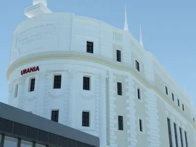 Urania - Vienna Austria 3D model