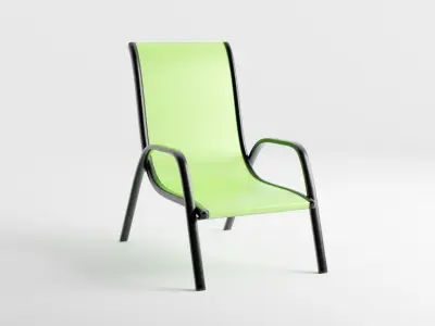 Modern  Chair 3D model 4
