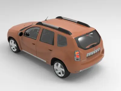 Renault Duster 2016 Free 3D model