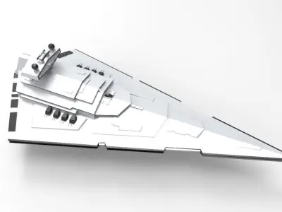 Star Wars Star Destroyer 3D model purchase