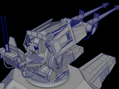 Star Wars Clone Turret Free 3D model