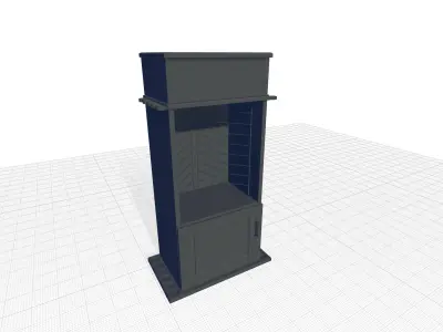 Tuff Stor by American Furniture Classics Fishing Storage 3D model