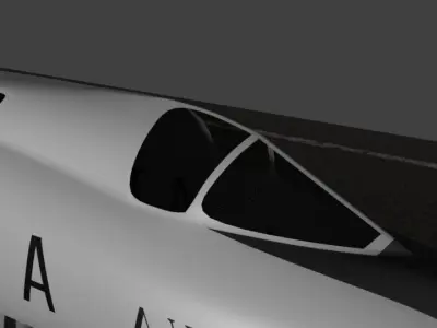 Dassault Mirage IV 3D model