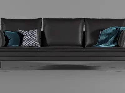 Zanotta William Couch Free 3D model