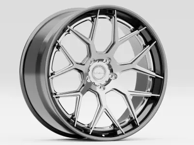 Brixton Forged CM8 Targa Rim 3D model