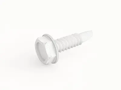 Screw 18 3D model