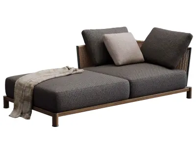 Daylight Chaise Loungue Free 3D model