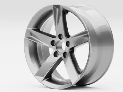 Audi A4 8K00714 Rim 3D model