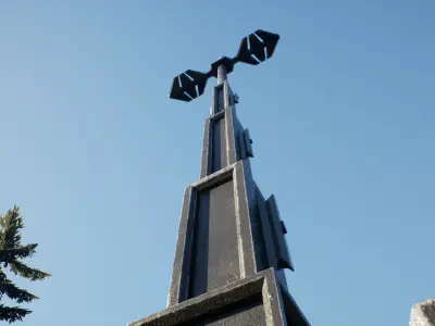 Tower street lamp Free low-poly 3D model