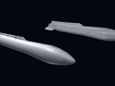 Fuel Tanks RPL-541-542 with Pylone for Mirage-2000 3D model