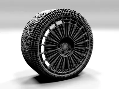 VINTAGE RIM 3D model