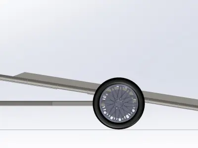 REMOLQUE COCHE Free 3D model