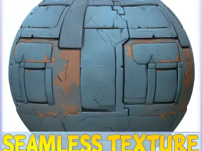 SciFi Seamless Texture Texture 67
