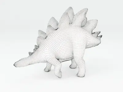 Schleich Stegosaurus Toy 3D model
