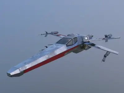 Star Wars X-Wing 3D model