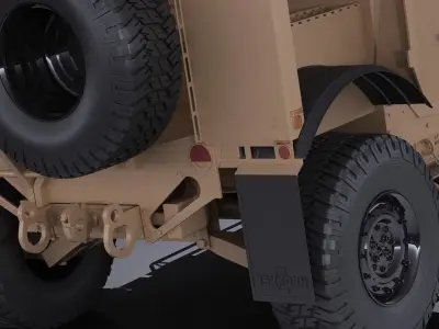Oshkosh M-ATV R6 3D model