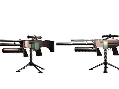 new 3 in one Low-poly 3D model