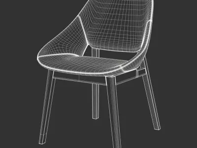  Replica Embrace Chair Model, Cream 