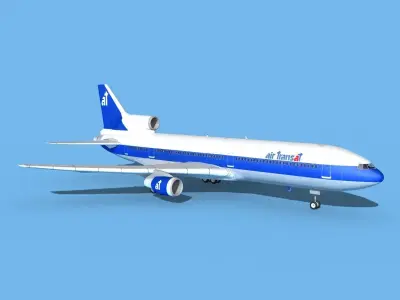 Lockheed L-1011 TriStar Air Transat 1 3D model