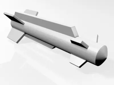 Missile 03 3D model