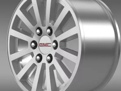 GMC Yukon Hybrid 2012 rim 3D model