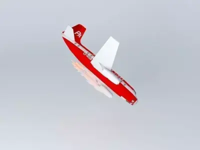 NW-57A-2 Paradox Airlines Flight 3001 Free 3D model