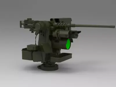 remotely controlled weapon station 3D model