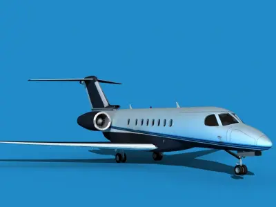 Cessna Citation C700 Longitude V03 3D model