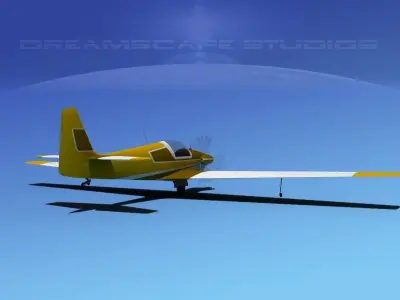 Fournier RF-4 Slingsby V09 3D model