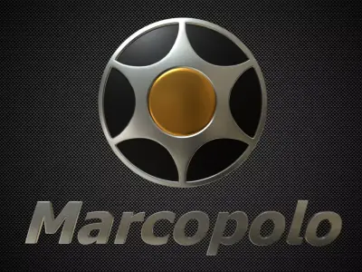 marcopolo logo 3D model