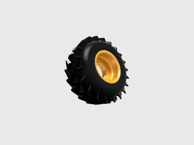Truck Tyre 3D print model