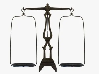 Restoration Hardware SCALES OF JUSTICE 3D model
