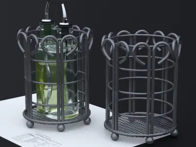 NORDSK METIF SALAD DRESSING BOTTLE 2021 3D model