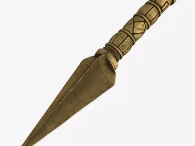 Ritual Dagger 3D model