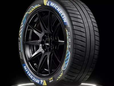 Michelin Pilot Sport E 27 68-18 3D model