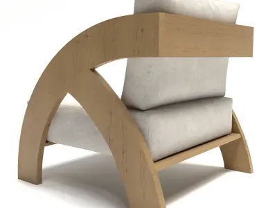 ArchWave Chair Free low-poly 3D model