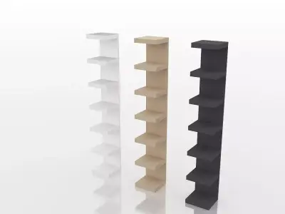 Ikea LACK bookcase Free 3D model