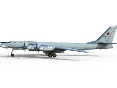 Tu-95 3D model